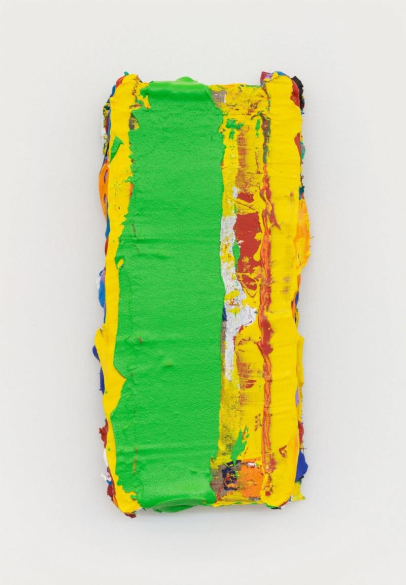 无题-T4 Untitled-T4 46x23cm 木板丙烯、综合媒介 Acry