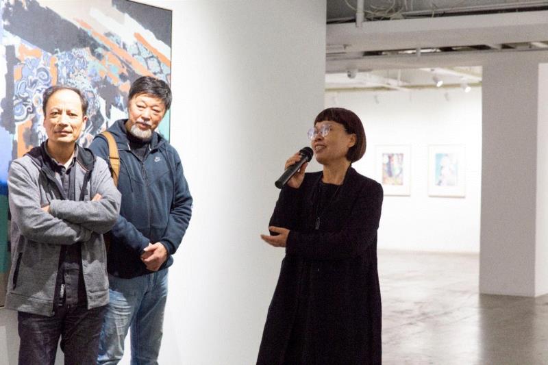 艺术家蔡瑞蓉致辞,【现场】《瑞容沉春》-蔡瑞蓉绘画作品展已于4月12日在三尚当代艺术馆开幕,蔡瑞蓉,艺术馆,三尚,绘画,瑞容沉春,水彩,教授,副主任,中国美术学院,副主席