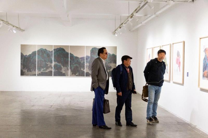 【现场】《瑞容沉春》-蔡瑞蓉绘画作品展已于4月12日在三尚当代艺术馆开幕,蔡瑞蓉,艺术馆,三尚,绘画,瑞容沉春,水彩,教授,副主任,中国美术学院,副主席