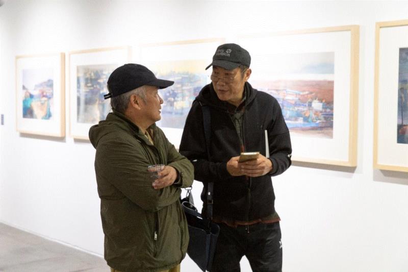 【现场】《瑞容沉春》-蔡瑞蓉绘画作品展已于4月12日在三尚当代艺术馆开幕,蔡瑞蓉,艺术馆,三尚,绘画,瑞容沉春,水彩,教授,副主任,中国美术学院,副主席