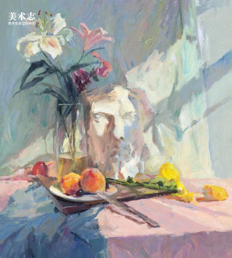 惊了！原来画色彩还有这么多讲究呢？,讲究,颜色,颜料,纯色,画法,物体,衬布,重色,要点,大块