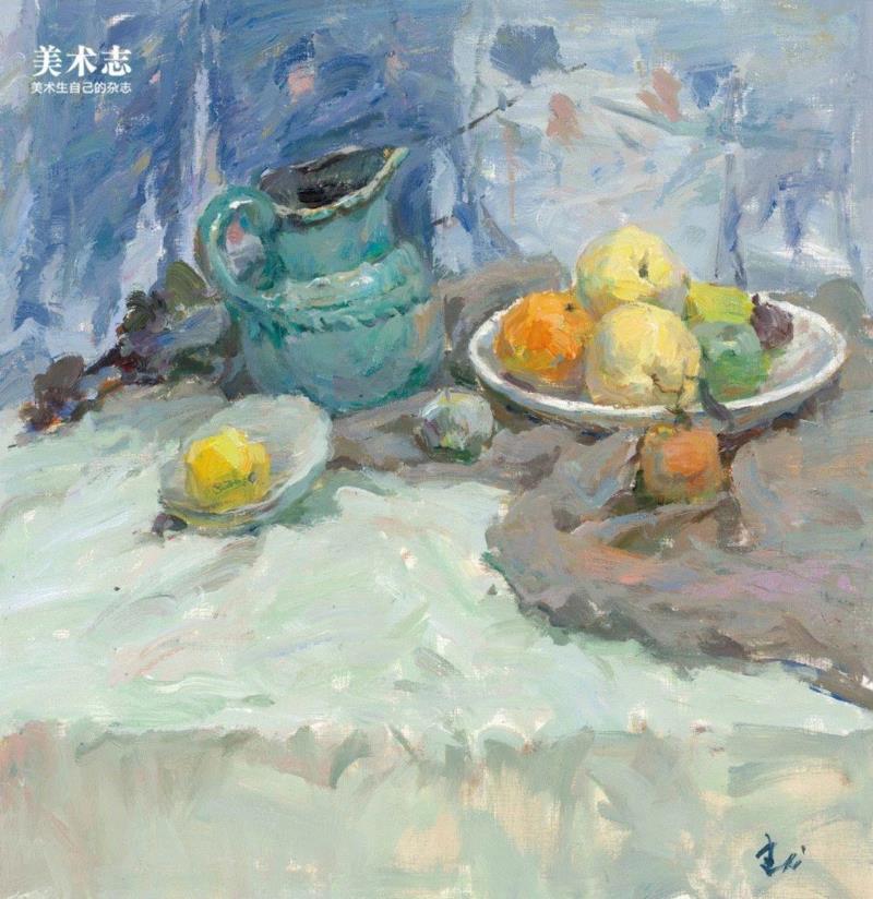 惊了！原来画色彩还有这么多讲究呢？,讲究,颜色,颜料,纯色,画法,物体,衬布,重色,要点,大块
