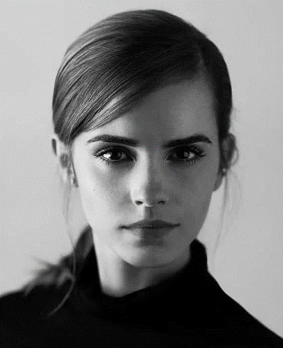 Ins：emmawatson,100幅经典的女性黑白照，每一幅都美得令人心醉,女性,黑白照,Ins,光影,眼神,黑色,Penn,摄影师,Oszvald,轮廓