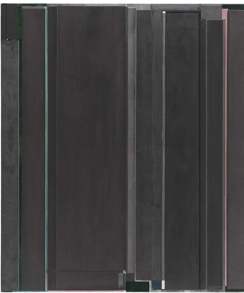 ▲刘可 无题会话 布面综合材料 225×200cm 2018年,庆祝建国70周年系列展 | 江汉繁星计划（第六回）：天桥——交叉的经验,江汉,繁星计划,天桥,系列展,武汉美术馆,孙晓枫,水墨,美术馆,纸本,策展人