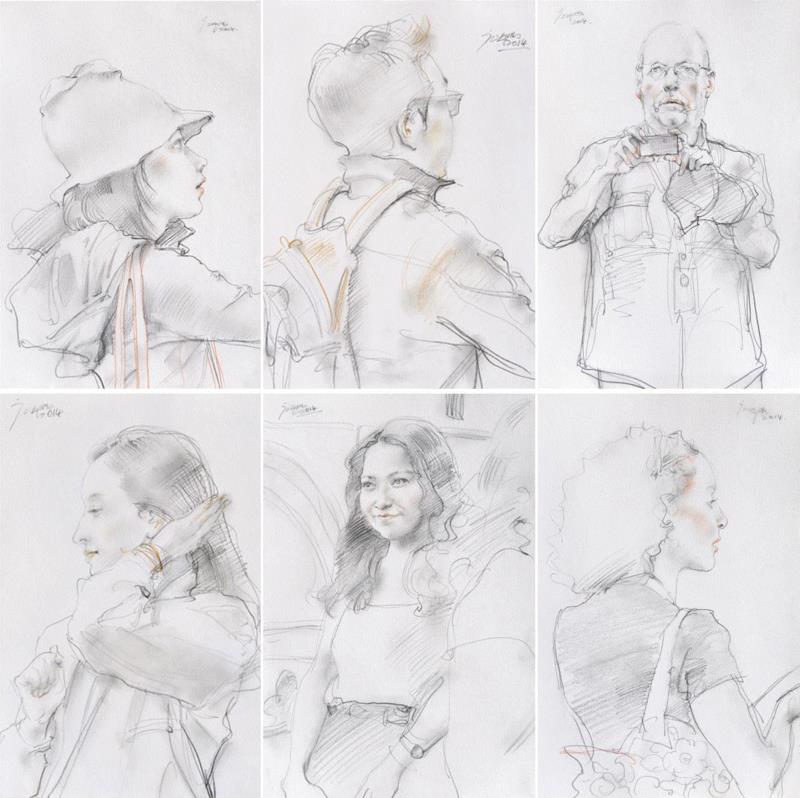 相遇此在 | 庞茂琨艺术展2009-2019:游观系列,庞茂琨,艺术展,游观,油画,过客,老鹰茶,片段性,偶然性,荒诞性,质感