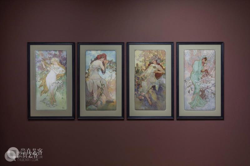 《慕夏》明珠美术馆展览现场 2019,慕夏，除了美还有什么？,吉斯梦坦,明珠美术馆,慕夏基金会,慕夏,莎拉·伯恩哈特,海报,插画,装饰艺术,乔一
