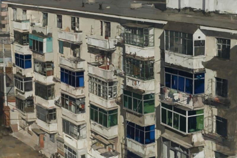 无    题,我在“这里” | 阎玉婷：马胤鑫的“这里”在哪里？,马胤鑫,阎玉婷,绘画,油彩,记忆,一句话,边界,约翰,此刻,canvas