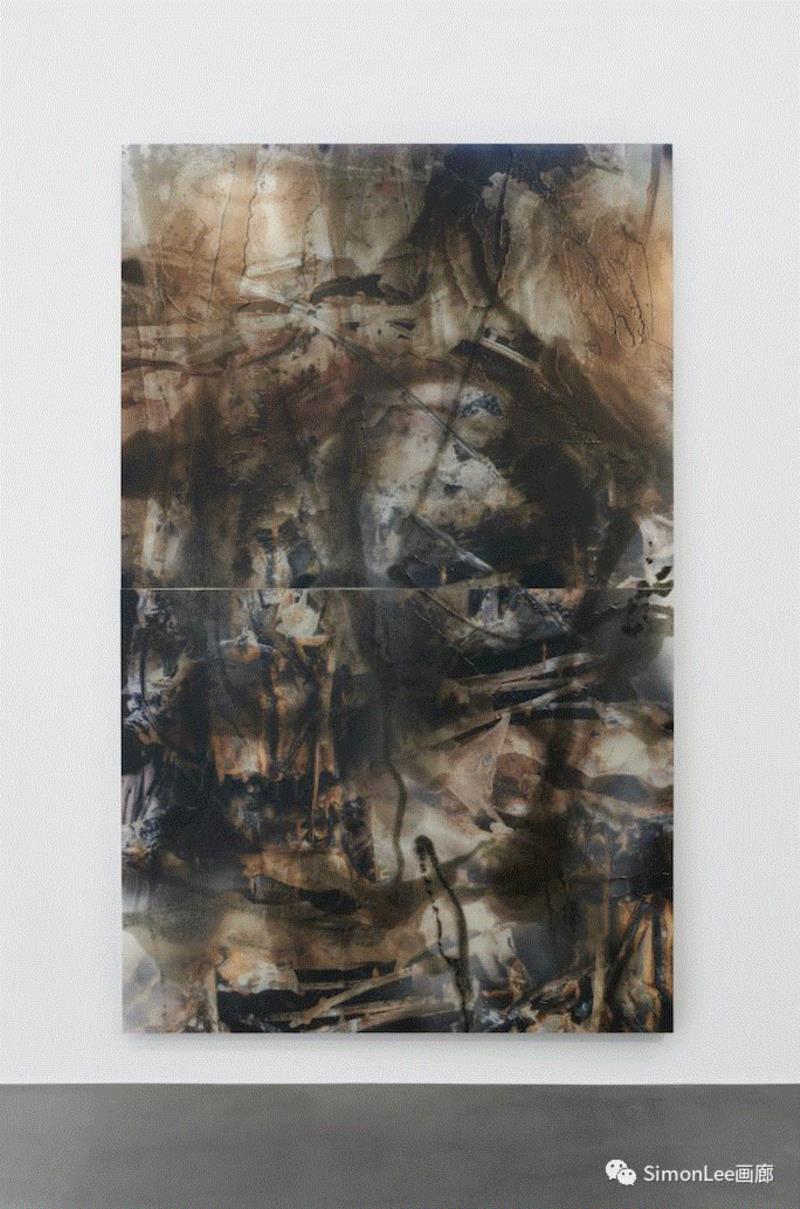 Arin Dwihartanto Sunaryo，Harel，2019,火山灰、树脂和数码印刷，装裱