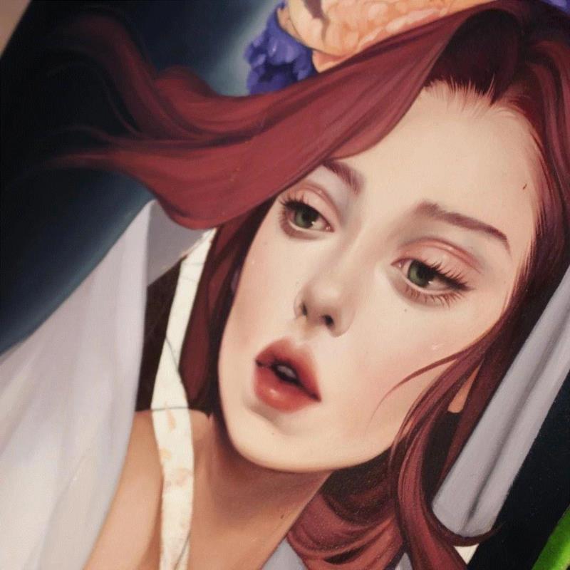 如此细腻的时尚插画，简直美到骨子里了~