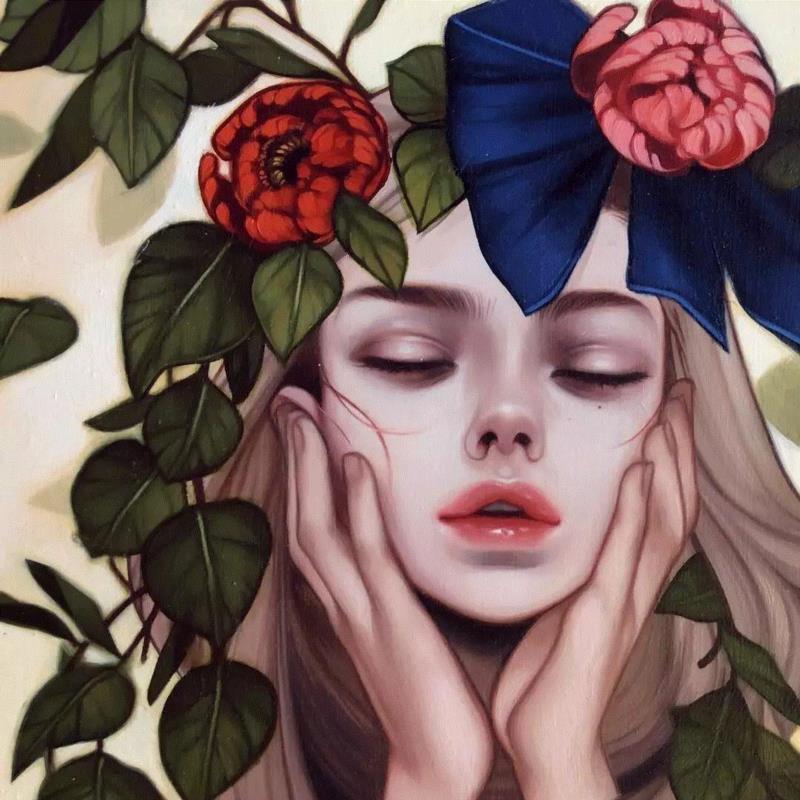 如此细腻的时尚插画，简直美到骨子里了~