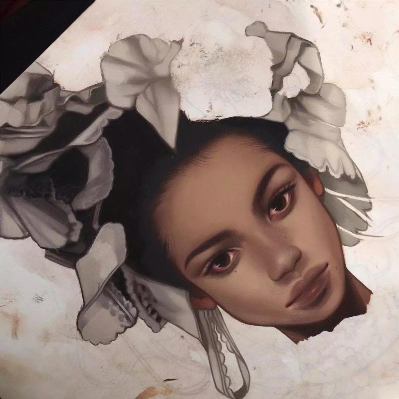 如此细腻的时尚插画，简直美到骨子里了~