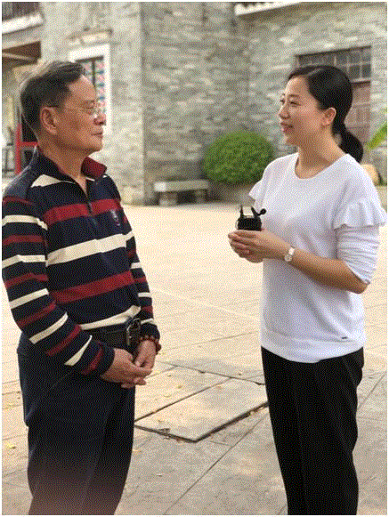 杨明敬先生接受舞蹈系刘妍老师采访,舞呈“非遗”心，师承“南粤”情,非遗,师承,南粤,舞蹈,岭南,舞蹈系,华师,陈翘,华师大,粤舞