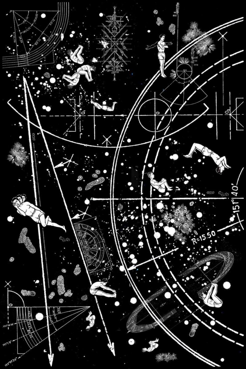 《生命的等式-1》,展讯 | 伏脉千里——青年版画家创作交流展,青年,展讯,交流展,版画,湖北美术馆,纸本,木刻,绘画,铜版,蔡远河