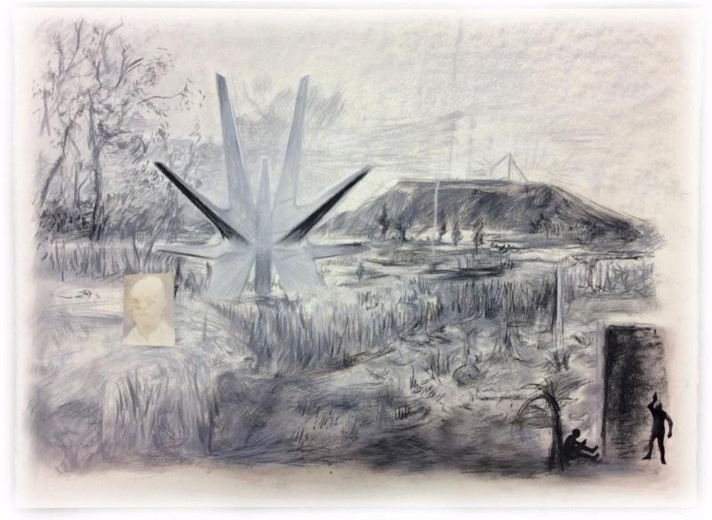 《Detached Structure-3》,展讯 | 伏脉千里——青年版画家创作交流展,青年,展讯,交流展,版画,湖北美术馆,纸本,木刻,绘画,铜版,蔡远河