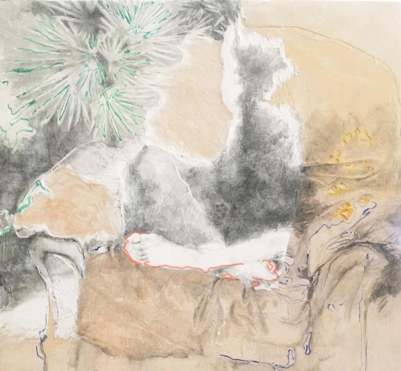 《探索2》,展讯 | 伏脉千里——青年版画家创作交流展,青年,展讯,交流展,版画,湖北美术馆,纸本,木刻,绘画,铜版,蔡远河