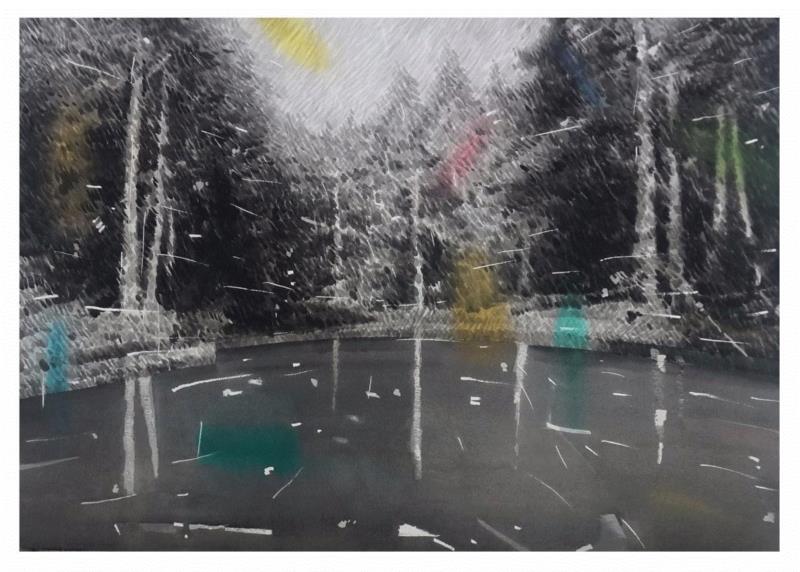 《入境》,展讯 | 伏脉千里——青年版画家创作交流展,青年,展讯,交流展,版画,湖北美术馆,纸本,木刻,绘画,铜版,蔡远河