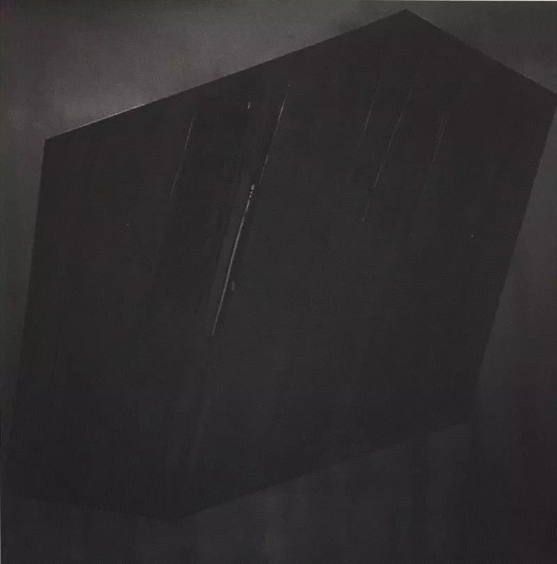 鲍贤杰 三度灰色六 板上漆画 100×100cm 2018,第3届独立品格提名展（宁波站） | 附获奖名单,品格,宁波站,名单,油画,材料,丙烯,纸本,水墨,底色,雕塑