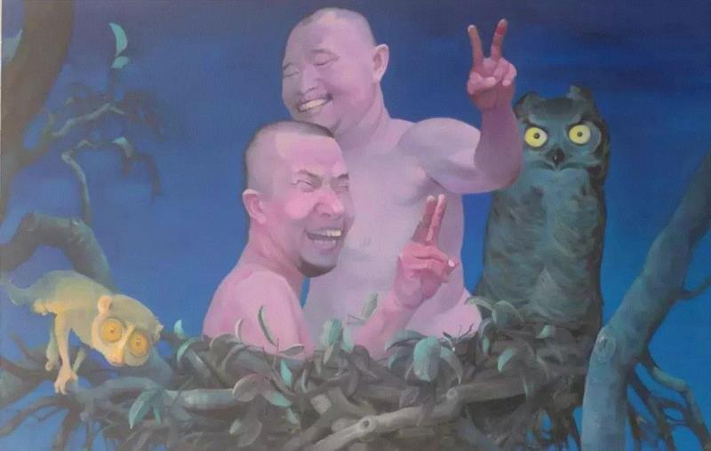 谭永石 人生 布面油画 90×150cm 2018,第3届独立品格提名展（宁波站） | 附获奖名单,品格,宁波站,名单,油画,材料,丙烯,纸本,水墨,底色,雕塑
