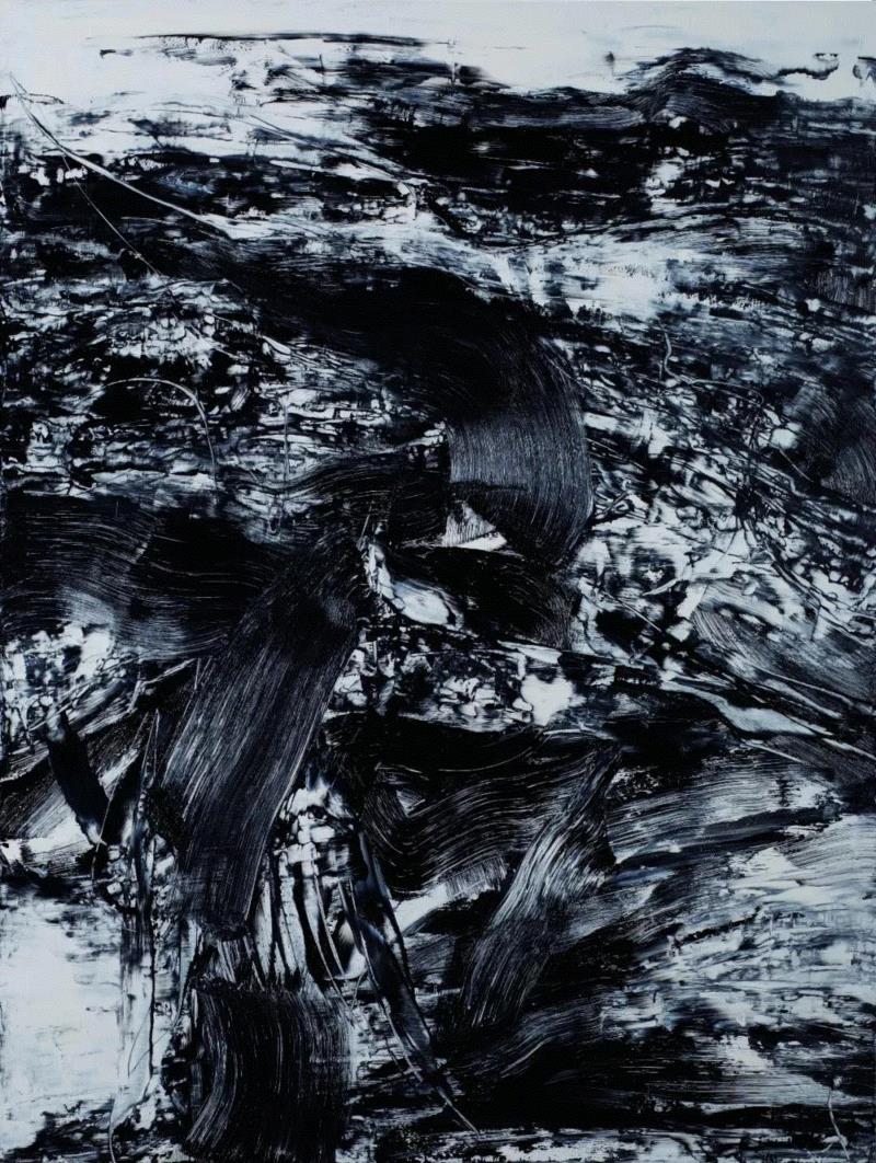 王恺 雪原诗书33 综合材料 160×120cm 2018,第3届独立品格提名展（宁波站） | 附获奖名单,品格,宁波站,名单,油画,材料,丙烯,纸本,水墨,底色,雕塑