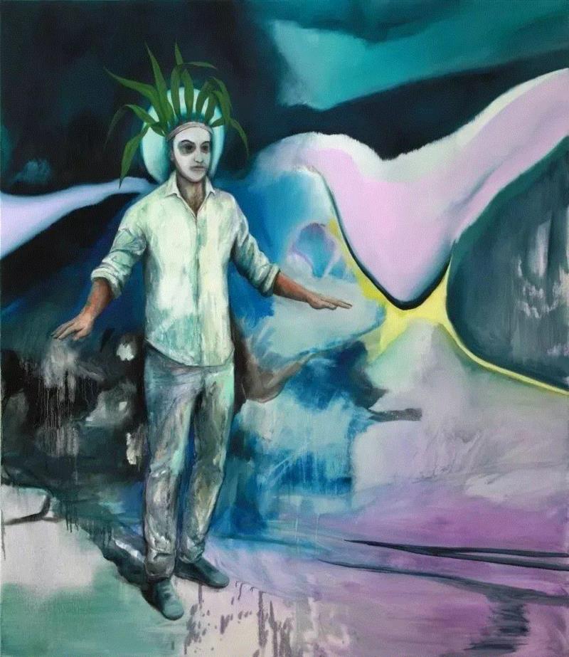 绘画丨光怪陆离的乌托邦,绘画,乌托邦,贝尼尼,丛林,罗曼,法国,具象,上方,右上,萨满