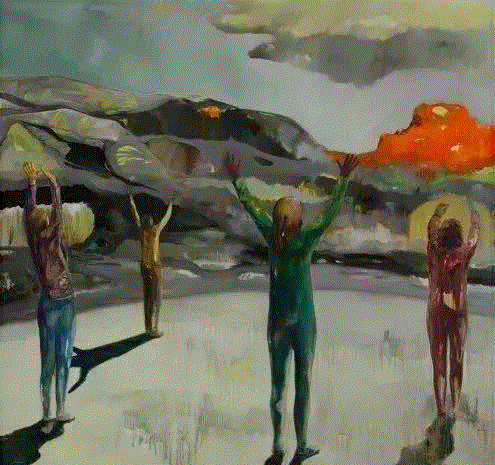 绘画丨光怪陆离的乌托邦,绘画,乌托邦,贝尼尼,丛林,罗曼,法国,具象,上方,右上,萨满