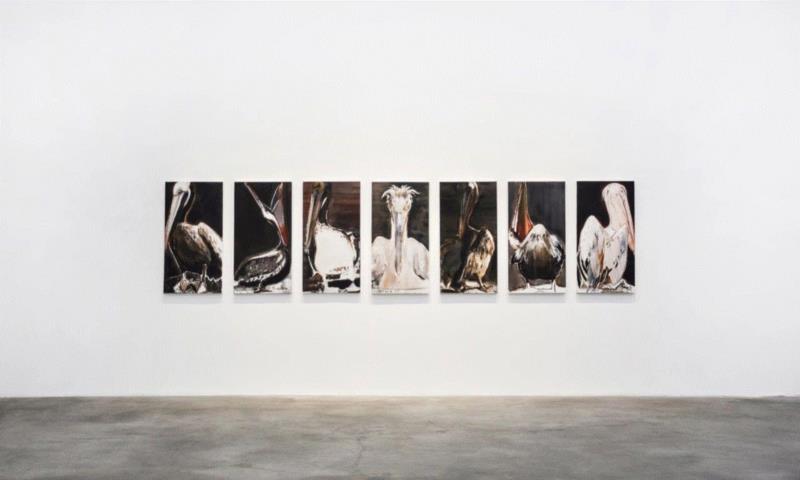 展览现场,展览 | 醍醐 —— 张平个展 | 开幕,醍醐,张平,丙烯,2018鹈鹕,鹈鹕,张子康,初心,实相,com,Ping