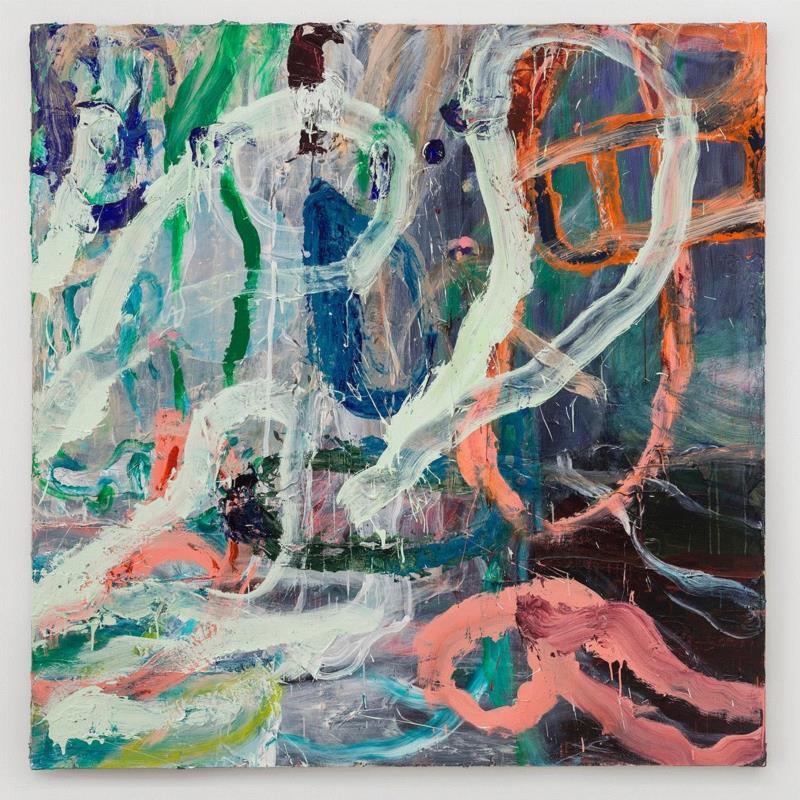 Qiu Xiaofei, The Trotsky wilderness, 2019, acrylic