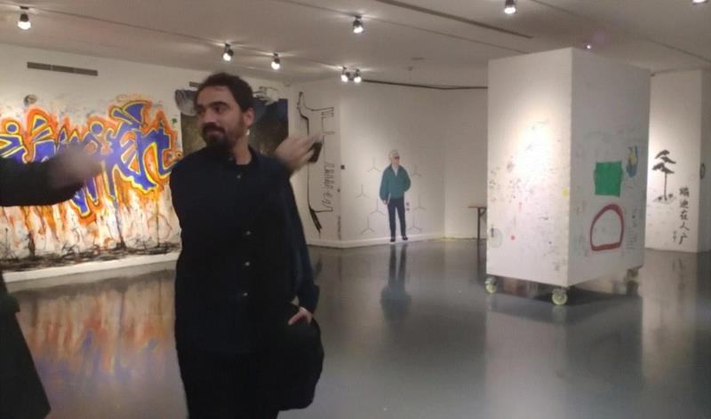 访谈 | 葡萄牙涂鸦艺术家Vhils的艺术世界,葡萄牙,Vhils,Moca君,Lisbon,里斯本,the,孙文倩,绘画,墙面,板子