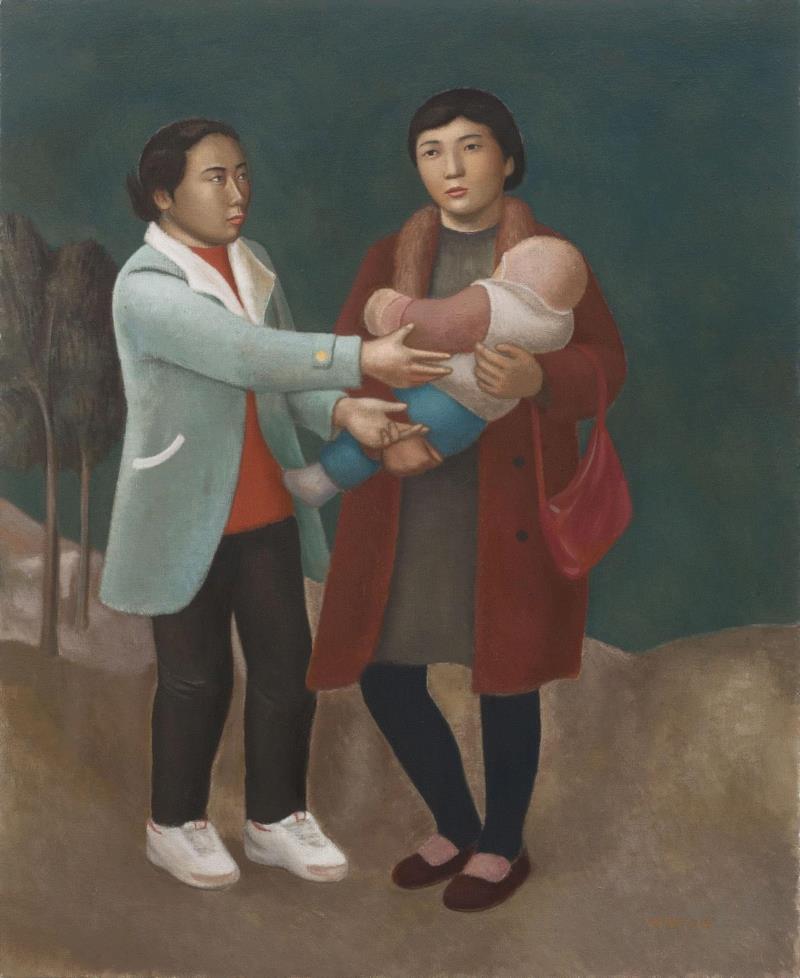 ▲ 2019Art Basel HongKong 参展：,2019香港巴塞尔艺术展 | 蜂巢当代艺术中心参展“艺廊荟萃” 主画廊单元 | 展位3C40,蜂巢,香港巴塞尔艺术展,展位,HongKong,绘画,canvas,人物,王顷,夏禹,段建伟