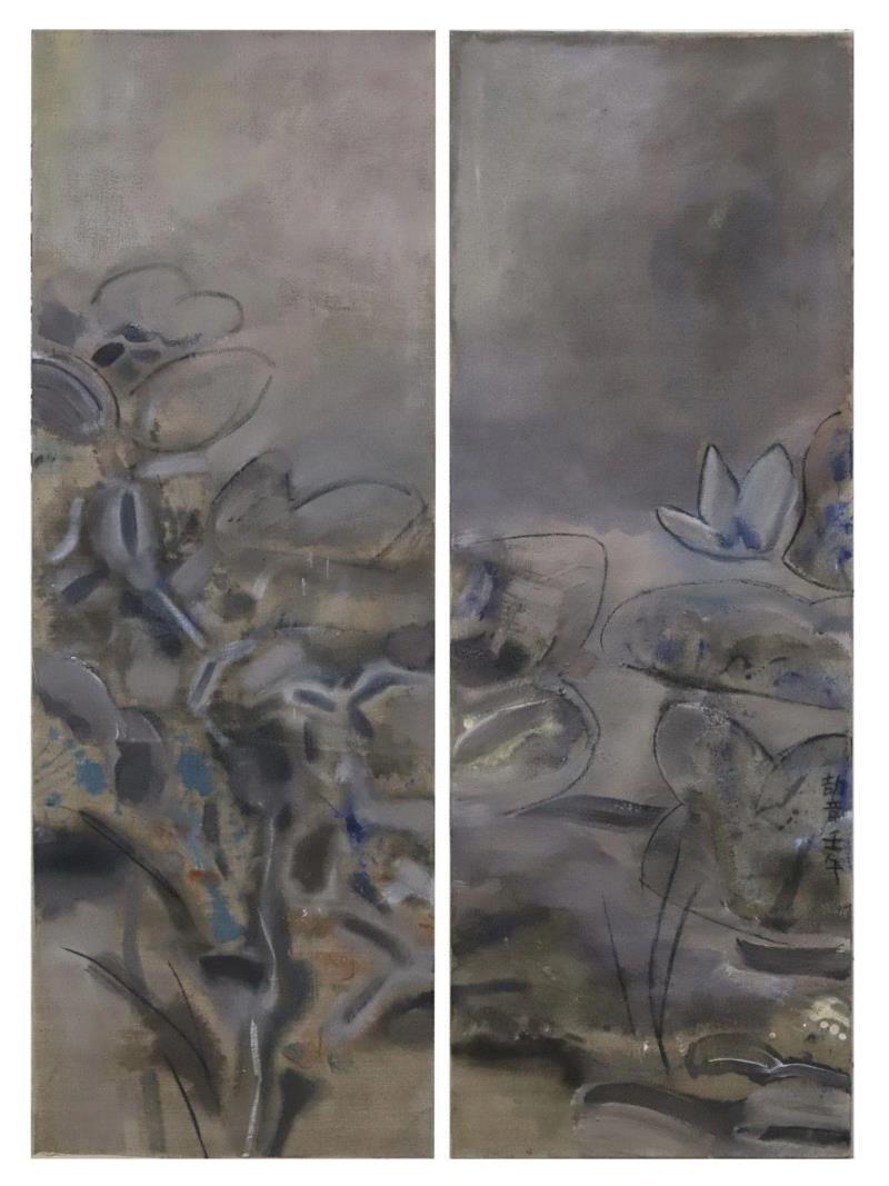 ▲ 2019Art Basel HongKong 参展：,2019香港巴塞尔艺术展 | 蜂巢当代艺术中心参展“艺廊荟萃” 主画廊单元 | 展位3C40,蜂巢,香港巴塞尔艺术展,展位,HongKong,绘画,canvas,人物,王顷,夏禹,段建伟