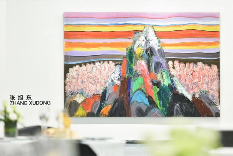 张旭东作品在艺术厦门磐基艺术馆,多元之下，边缘化的绘画重新激活——当代绘画的五个个案 | 亚洲艺术 · 现场,绘画,之下,亚洲,媒介,杨劲松,厦门磐基艺术馆,开幕式,符号,差别,白盒子艺术馆