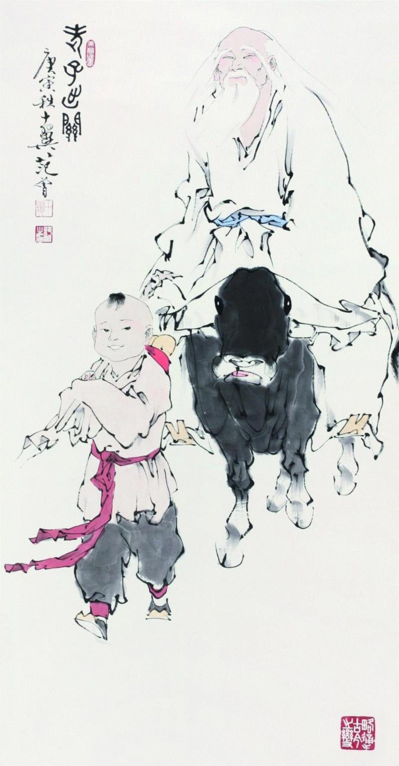 范曾 老子出关,【2019·迎春拍】北京九歌2019·迎春艺术品拍卖会今日开拍！,九歌,迎春艺术品拍卖会,质地,范曾,康熙,雍正,著录,兰石图,大清,拍卖会