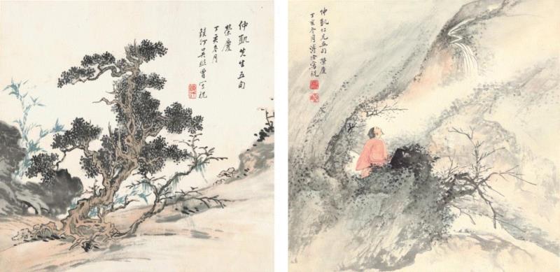 香港春拍书画精选 | 京华烟云,香港,书画,京华烟云,于非闇,时乐鸟,公分,金城,中山公园,著录,陈少梅