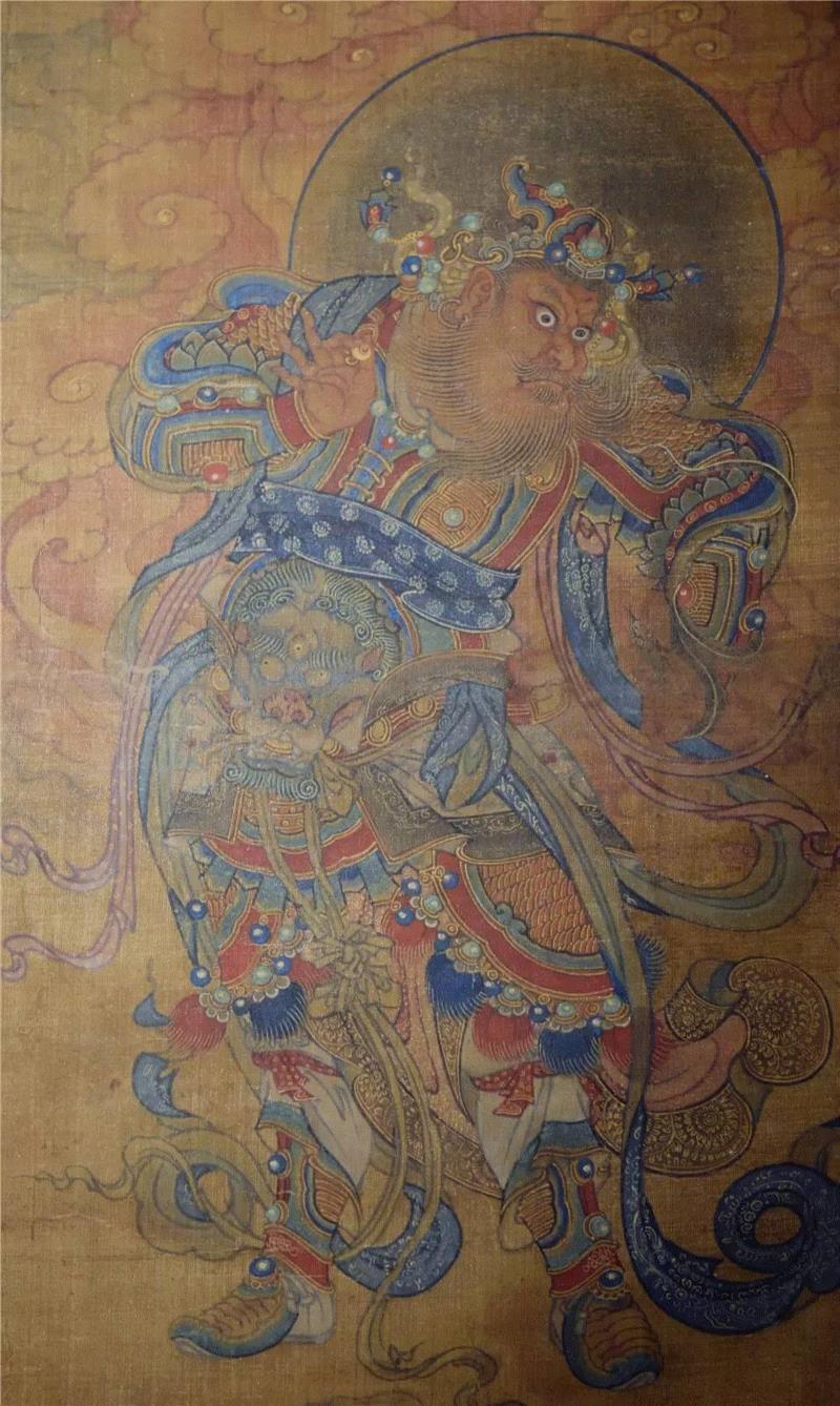 宝宁寺水陆画：现存唯一一套完整的水陆画全图,水陆画,宝宁寺,全图,菩萨,佛教,尊者,明王,水陆,道场,化身