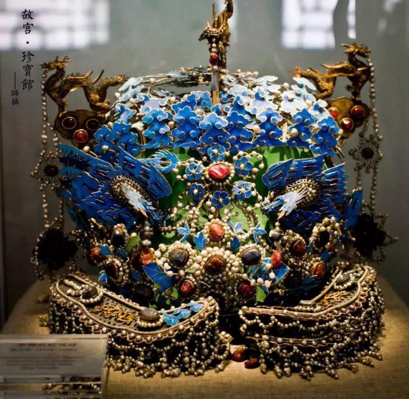 工艺丨故宫珍宝馆，顶级国宝奢华至极,工艺,故宫珍宝馆,国宝,宝石,珍珠,凤冠,奉天,清宫,珍宝馆,皇帝