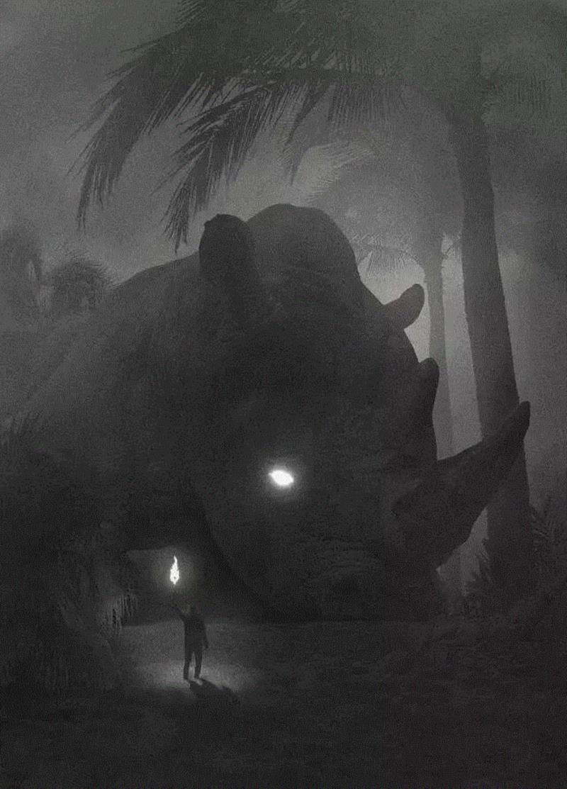 作品推荐丨波兰艺术家Dawid Planeta：森林深处有什么,Planeta,波兰,森林深处,抑郁症,地狱,患者,玩家,小男孩,丛林,周围