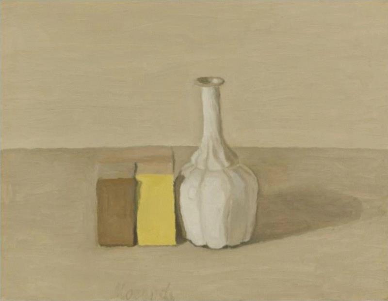 Giorgio Morandi, Natura Morta, 1954, Oil on c