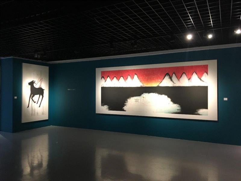 【明圆 · 展览】锋向：水墨新抽象——中国当代水墨邀请展 | 魏青吉,水墨,魏青吉,邀请展,明圆,香港,广东,广州,宣纸,广东美术馆,台湾