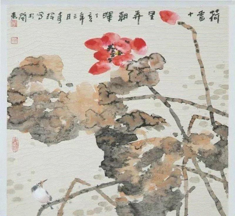 国画大师的荷花精品，欣赏与临摹都需要！,荷花,国画,画荷,黄永玉,潘天寿,画荷王同君,江宏伟,谢天赐,卢东,韩莉