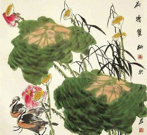 国画大师的荷花精品，欣赏与临摹都需要！,荷花,国画,画荷,黄永玉,潘天寿,画荷王同君,江宏伟,谢天赐,卢东,韩莉