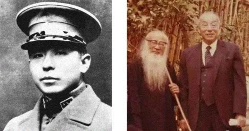 左：张学良右：晚年之张大千（左）与张学良（右）,【香港春拍】张大千《伊吾闾瑞雪图》首度曝光,张大千,香港,伊吾闾瑞雪图,张学良,伊吾,闾山,张作霖,陶鹏飞,瑞雪,长女