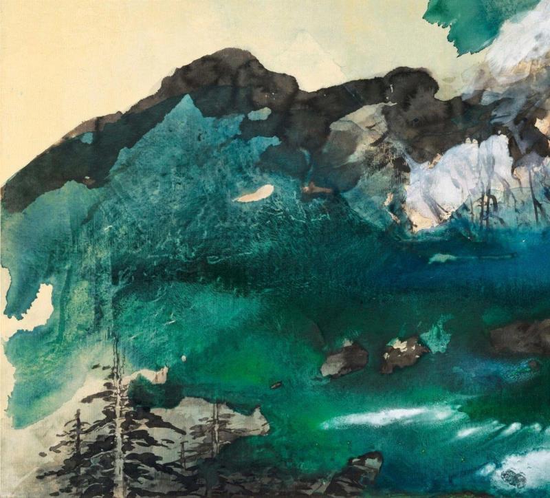 【香港春拍】张大千《伊吾闾瑞雪图》首度曝光,张大千,香港,伊吾闾瑞雪图,张学良,伊吾,闾山,张作霖,陶鹏飞,瑞雪,长女