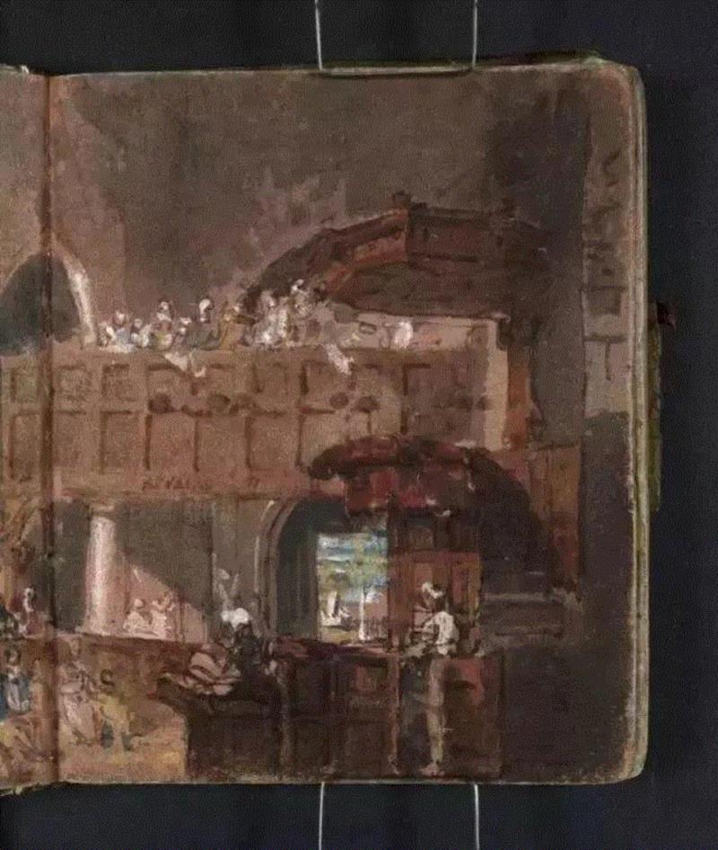 艺术大师的绝版手稿，收藏！,手稿,绝版,素描,透纳,上方,梵高,丢勒,素描手稿门采尔,速写集,同时代