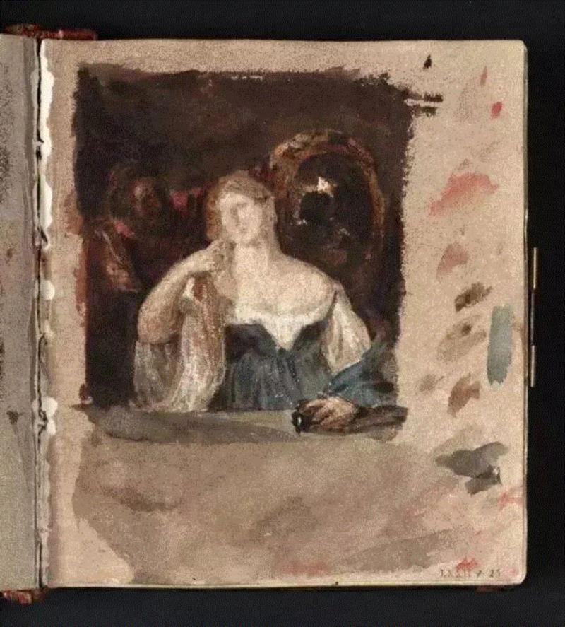 艺术大师的绝版手稿，收藏！,手稿,绝版,素描,透纳,上方,梵高,丢勒,素描手稿门采尔,速写集,同时代