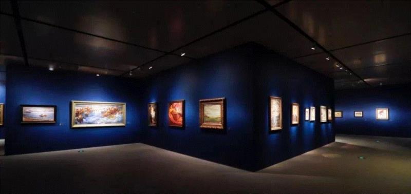 “先驱之路——留法大展”展览现场,从现代到当代,浪漫的巴黎对中国艺术的影响还留存多少?,巴黎,先驱,徐悲鸿,油彩,当年,常书鸿,林风眠,吕斯百,吴作人,刘海粟