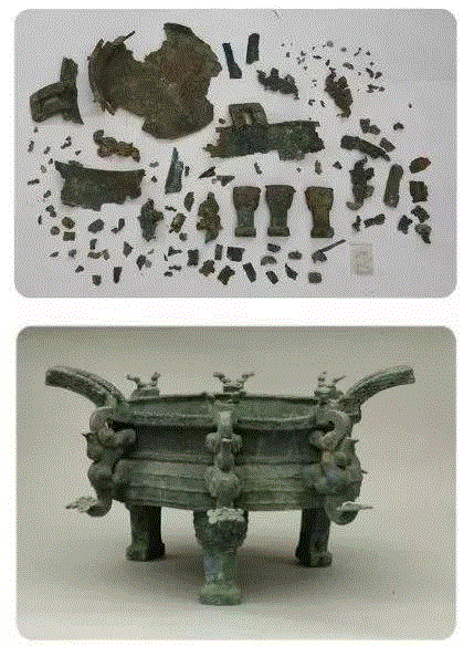 文物修复到底怎么修？,文物,漆器,器物,画心,青铜器,书画,颜色,案例,全色,彩绘