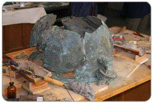 文物修复到底怎么修？,文物,漆器,器物,画心,青铜器,书画,颜色,案例,全色,彩绘