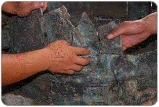 文物修复到底怎么修？,文物,漆器,器物,画心,青铜器,书画,颜色,案例,全色,彩绘