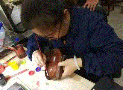 漆器彩绘修复,文物修复到底怎么修？,文物,漆器,器物,画心,青铜器,书画,颜色,案例,全色,彩绘