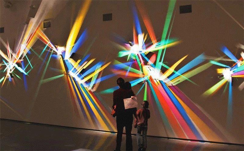 这些让人印象深刻的装置，都是玻璃艺术,装置,羽毛,材料,琉璃,水晶,建筑,灯光,宇宙,餐厅,Knapp